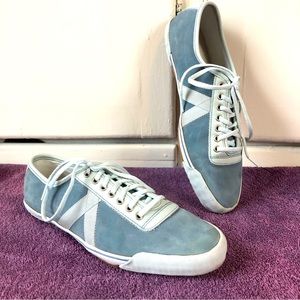 P.F. Flyers vintage Ground lo gray suede sneakers, size 7.5